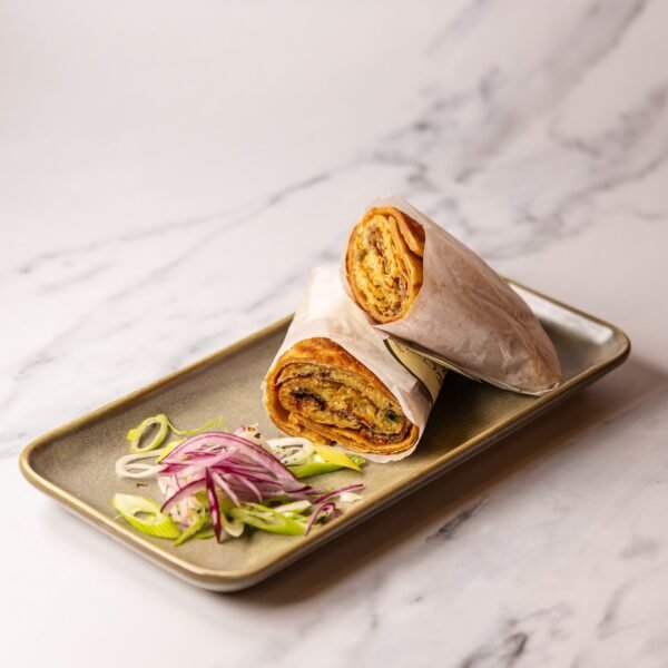 Desi Omelette Wrap